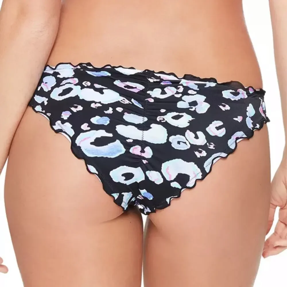 Salt+Cove MULTI Animal Ruffled Bikini Swim Bottom